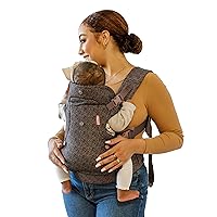 Flip Advanced 4-in-1 Carrier - Ergonomic, Convertible, face-in and face-Out Front and Back Carry for Newborns and Older Babies 8-32 lbs, Leopard