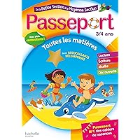 Passeport - De la Petite à la Moyenne section - Cahier de vacances 2022 Passeport - De la Petite à la Moyenne section - Cahier de vacances 2022 Hardcover