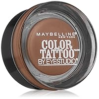 Maybelline New York Eyestudio ColorTattoo Metal 24HR Cream Gel Eyeshadow, Tough as Taupe, 0.14 Ounce (1 Count)