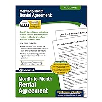 Adams Month-to-Month Rental Agreement, Forms and Instructions (LF255),White