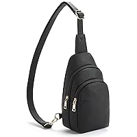 Telena Fanny Packs for Women and Sling Bag for Women Leather Fanny Pack Crossboday Bags