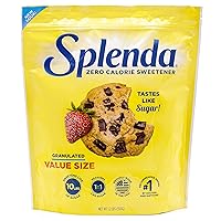 SPLENDA Zero Calorie Sweetener, Granulated Sugar Substitute, 1.2 Pound Bag