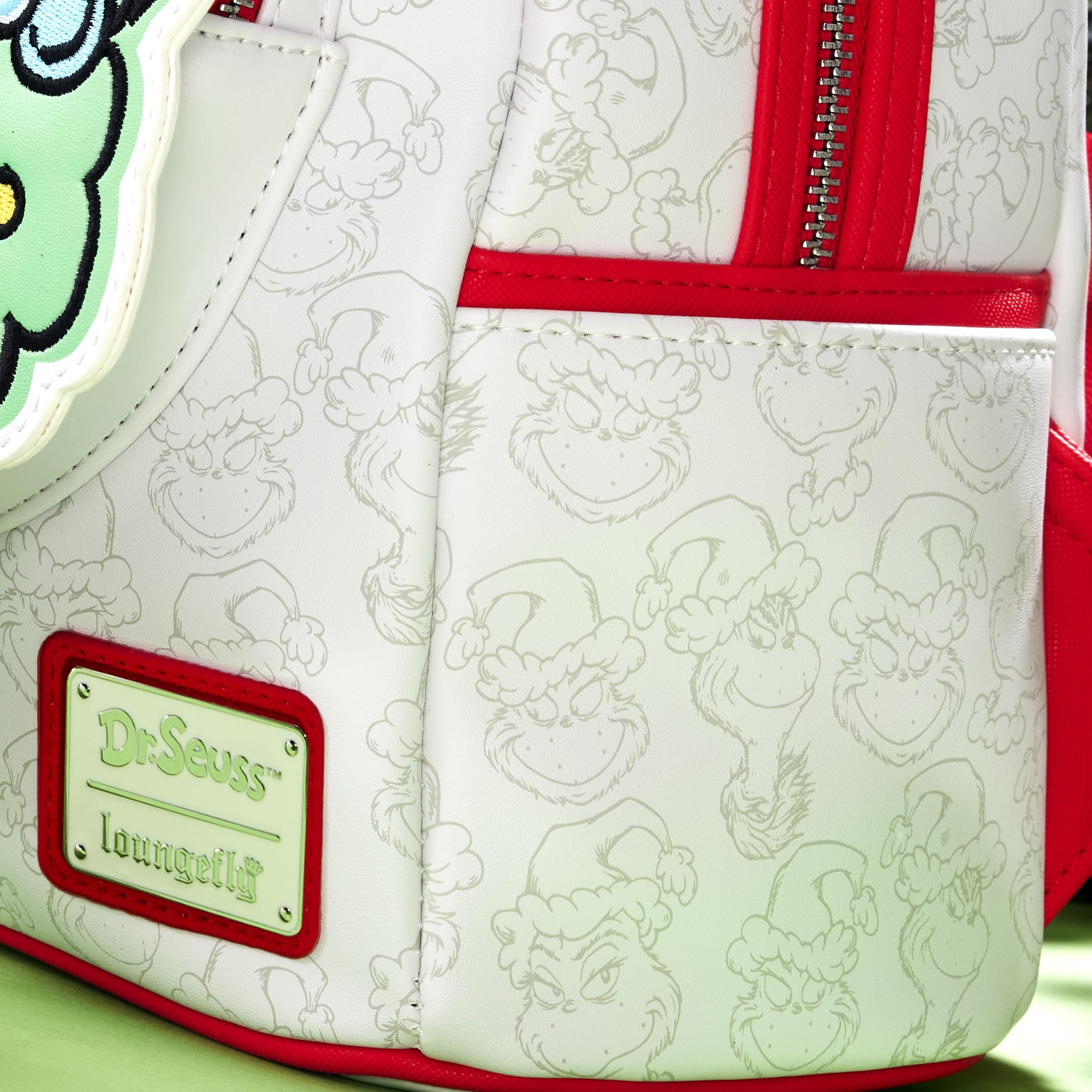Loungefly Dr. Seuss: Grinch Mini-Backpack, Amazon Exclusive