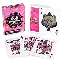 Deck of Pink Paradise Camouflage Premium Playing Cards