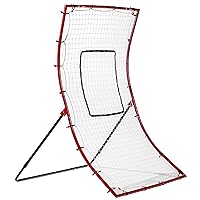 Franklin Sports Baseball Rebounders + Pitchback Nest - Pitch Return Trainer + Rebound Net with Attachable Pitching Target- All Angle Fielding Rebound Net for Grounders + Pop Flies