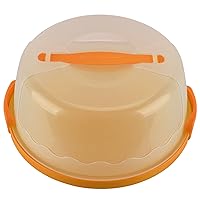 Round Cake Carrier and Cupcake Carrier/Storage Container - 11.25