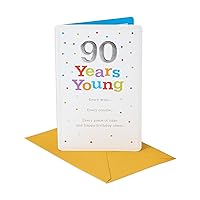 American Greetings 90th Birthday Card (90 Years Young)