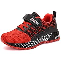 KUBUA Kids Sneakers for Boys Girls Running Tennis Shoes Lightweight Breathable Sport Athletic