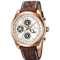 Carl F Bucherer Limited Edition 18K Rose Gold Manero Chronograph Perpetual Automatic