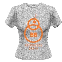 Star Wars Women39;s The Force Awakens BB-8 T-shirt Grey