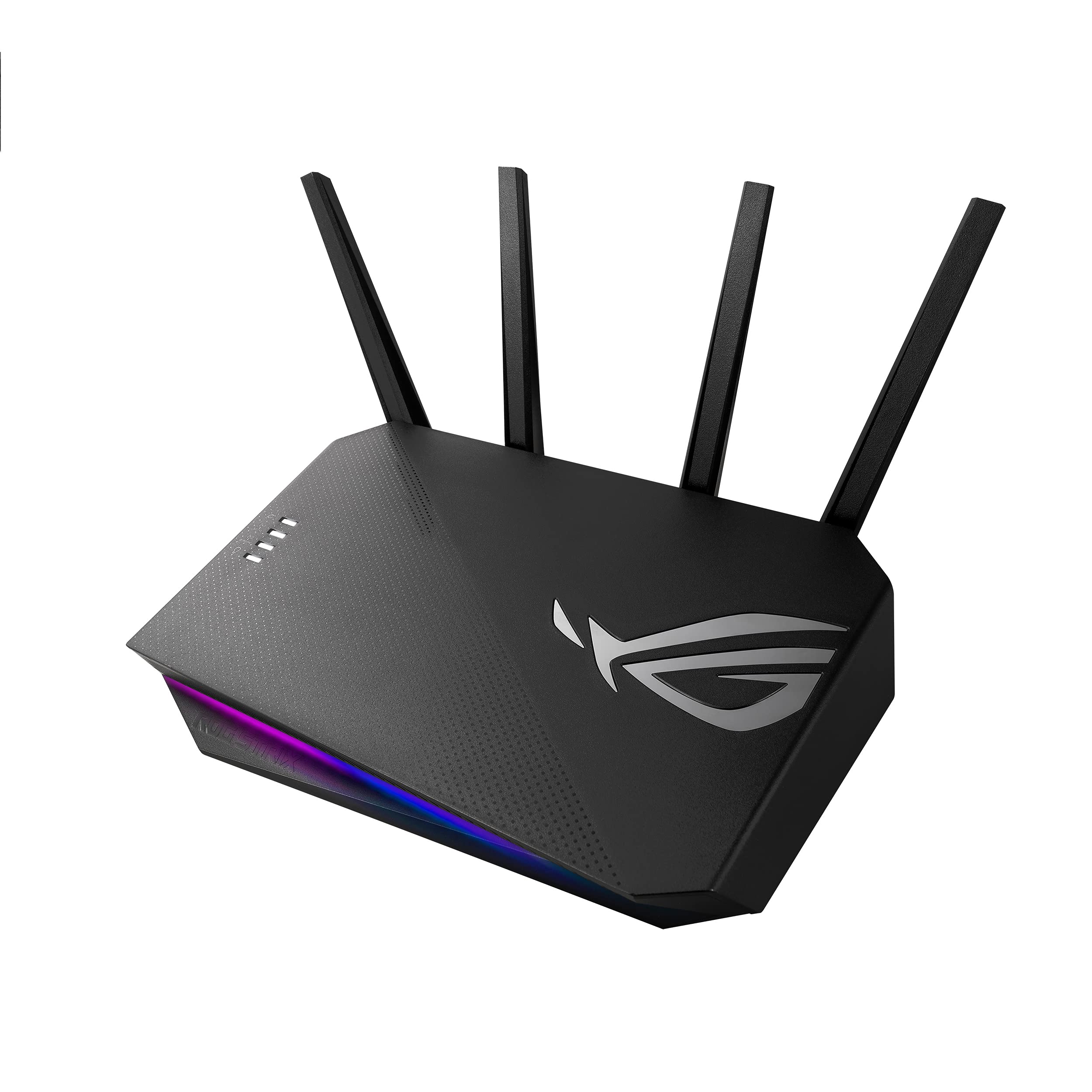 ASUS ROG Strix GS-AX3000 WiFi 6 Extendable Gaming Router, Gaming Port, Mobile Game Mode, Port Forwarding, VPN Fusion, Aura RGB, Subscription-free Network Security, Instant Guard, AiMesh Compatible