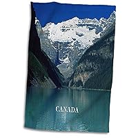 3dRose Florene Worlds Exotic Spots - Canadas Beautiful Lake Louise - Towels (twl-80579-1)