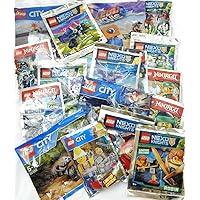 4 Random Lego Foil Packs or Polybags - Mystery Pack