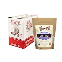 Bob's Red Mill Whole Grain Oat Flour, 20-ounce (Pack of 4)
