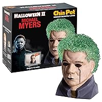 Chia Pet Michael Myers with Seed Pack, Decorative Pottery Planter, Easy to Do and Fun to Grow, Novelty Gift, Perfect for Any Occasion