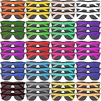 54 Pieces Kids Sunglasses Party Favors,18 Color Neon Sunglasses with UV400 Protection in Bulk for Kids and Adults,Perfect for Summer Beach Birthday Graduation Party,Goody Bag Favors,Classroom prize