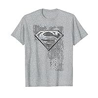 Superman Riveted Metal T-Shirt