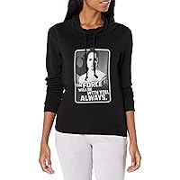 STAR WARS Rise of Skywalker with You Rey Women's Cowl Neck Long Sleeve Knit Top