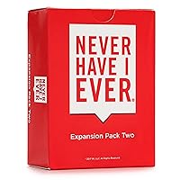 Never Have I Ever Expansion Pack Two Card Game Set | Fun Game Night Party Games for Adults | New Addition to The Classic Edition | for 4+ Players | Ages 17 +