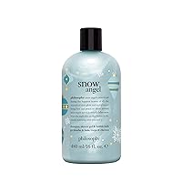 snow angel shampoo, shower gel and bubble bath, 16 fl. oz.
