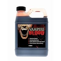 1 Gallon Fake Vampire Blood for Halloween Costume, Zombie, Vampire and Monster Makeup & Dress Up