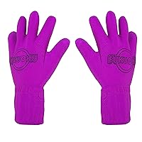 Right and Left Handed Five Finger Vibrating Massage Glove Kit, Fits Small, Pink