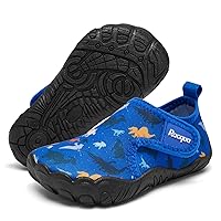 Racqua Toddler Boys Girls Water Shoes Slip-On Quick Dry Aqua Kids Shoes Lightweight Breathable Swim Shoes(Toddler/Little Kid)