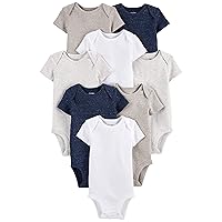 Simple Joys by Carter's Unisex-Baby 8-pack Short-sleeve Bodysuit