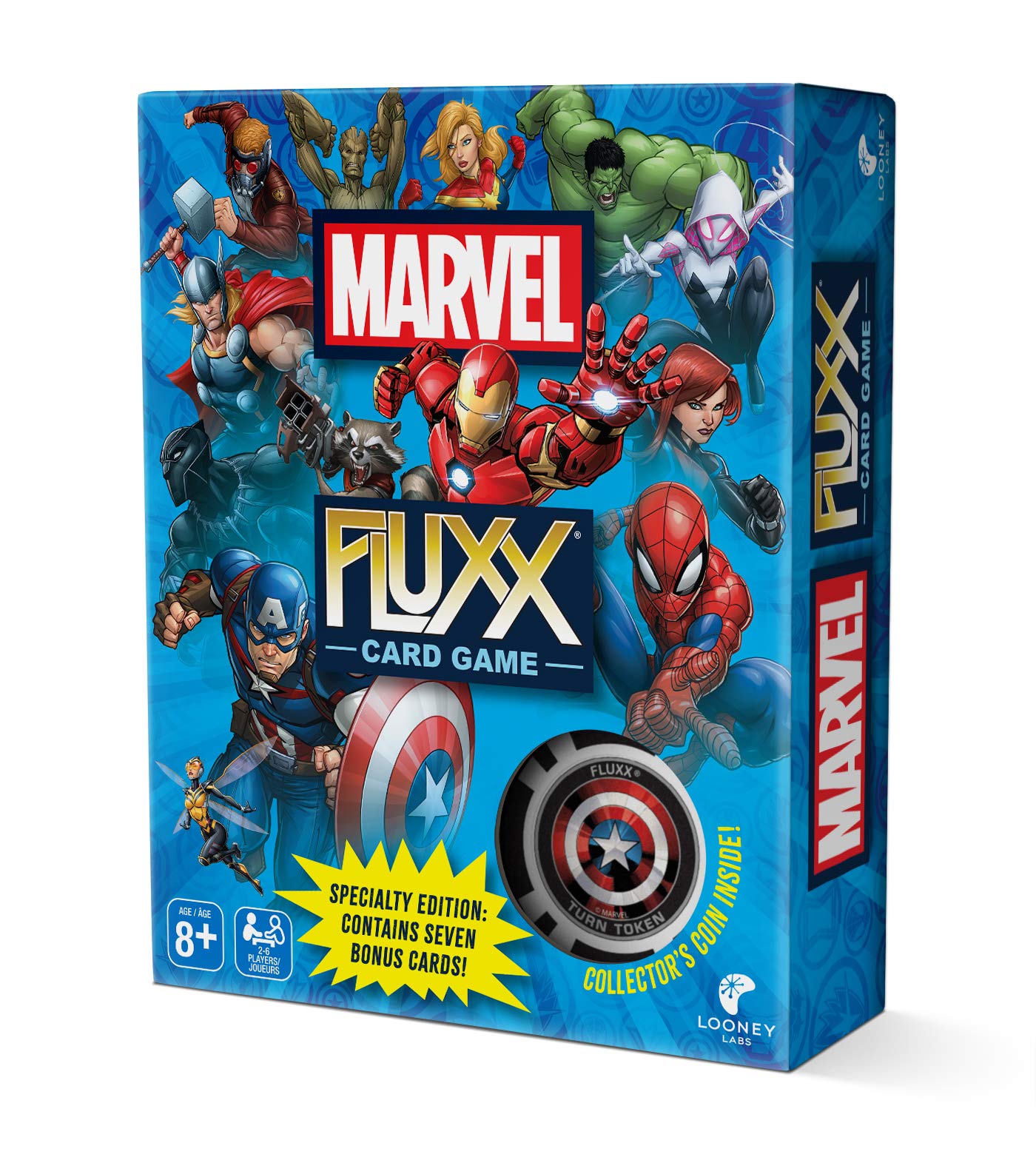 Looney Labs Marvel Fluxx Specialty Edition Card Game