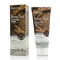 3W Clinic Cleansing Foam, Brown Rice, 100 ml/3.38 Ounce