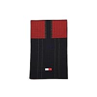 Tommy Hilfiger Men's Patchwork Stripe Scarf, Desert Sky Multi, One Size