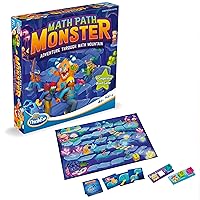 ThinkFun Math Path Monster: The Cooperative Board Game Using Math and Fun to Win!