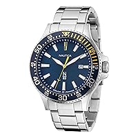 Nautica N83 Men's N83 Cocoa Beach Stainless Steel Bracelet Watch (Model: NAPCBF206)