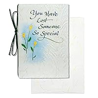 Blue Mountain Arts Sympathy Card—Words of Condolences and Comfort for the Grieving (You Have Lost Someone So Special)