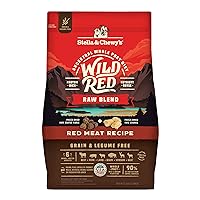 Stella & Chewy's Wild Red Dry Dog Food Raw Blend High Protein Grain & Legume Free Red Meat Recipe, 3.5 lb. Bag