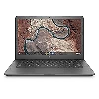 HP Chromebook 14-inch Laptop with 180-Degree Swivel, AMD Dual-Core A4-9120 Processor, 4 GB SDRAM, 32 GB eMMC Storage, Chrome OS (14-db0020nr, Chalkboard Gray)