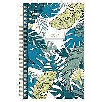 Blue Sky 2024 Weekly and Monthly Planner, January - December, 5
