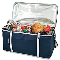 Picnic at Ascot 64 Can Capacity Semi Rigid Collapsible Leakproof Cooler- Designed & Quality Approved in the USA