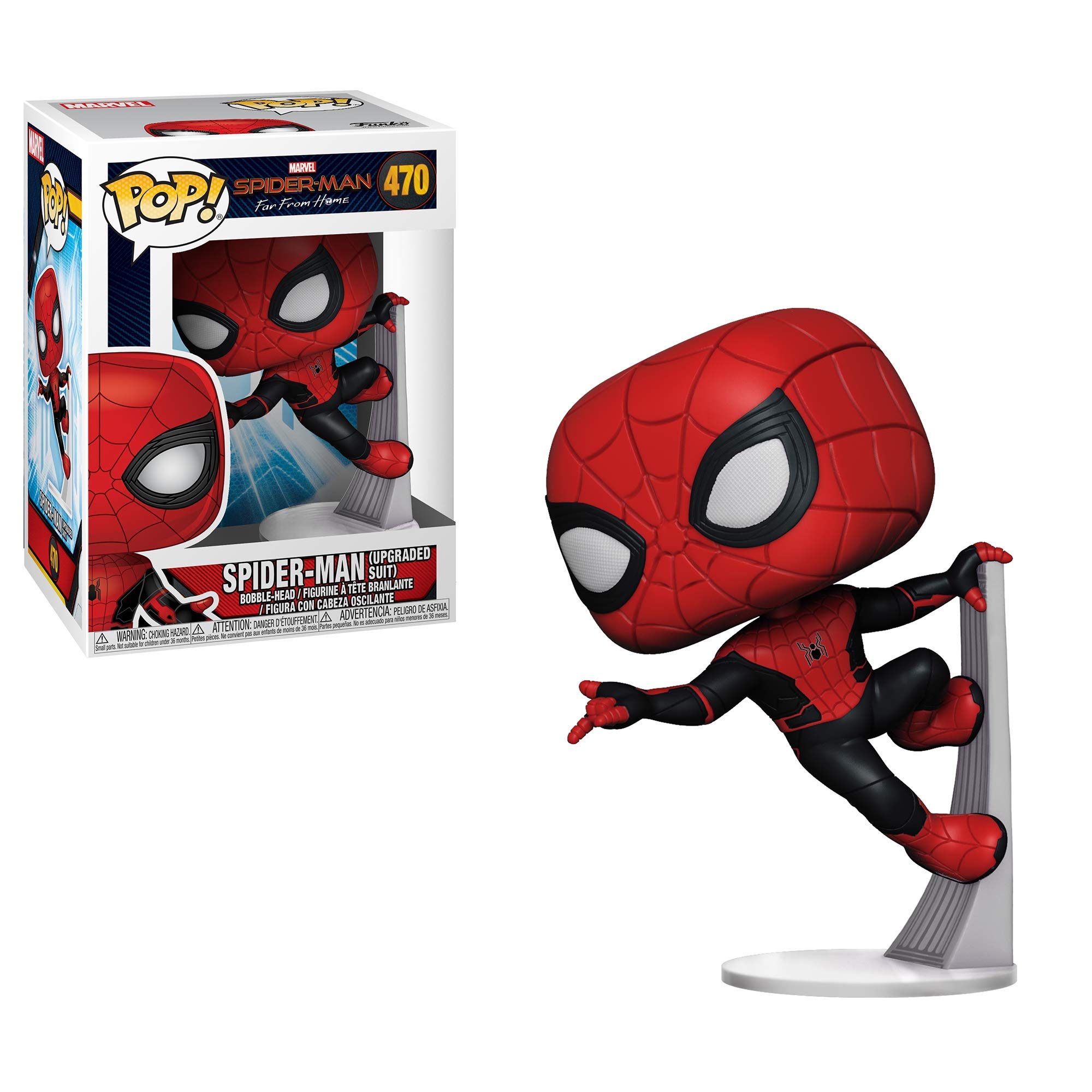 Mua Funko Pop! Marvel: Spider-Man Far from Home - Spider-Man Upgraded Suit,  Multicolor, Standard trên Amazon Mỹ chính hãng 2023 | Giaonhan247