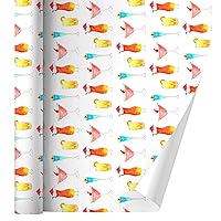 GRAPHICS & MORE Classy Cocktails Happy Hour Drinks Pattern Gift Wrap Wrapping Paper Rolls