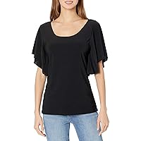 Star Vixen Women's Angel-Sleeve Top