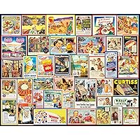 White Mountain Puzzles Great Old Ads - 1000 Piece Jigsaw Puzzle