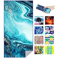 Microfiber Lightweight Thin Beach Towel Sand Free Quick Dry Super Absorbent Large Towels for Swimming Pool Travel Beach Accessories Essentials Vacation for Adults Kids