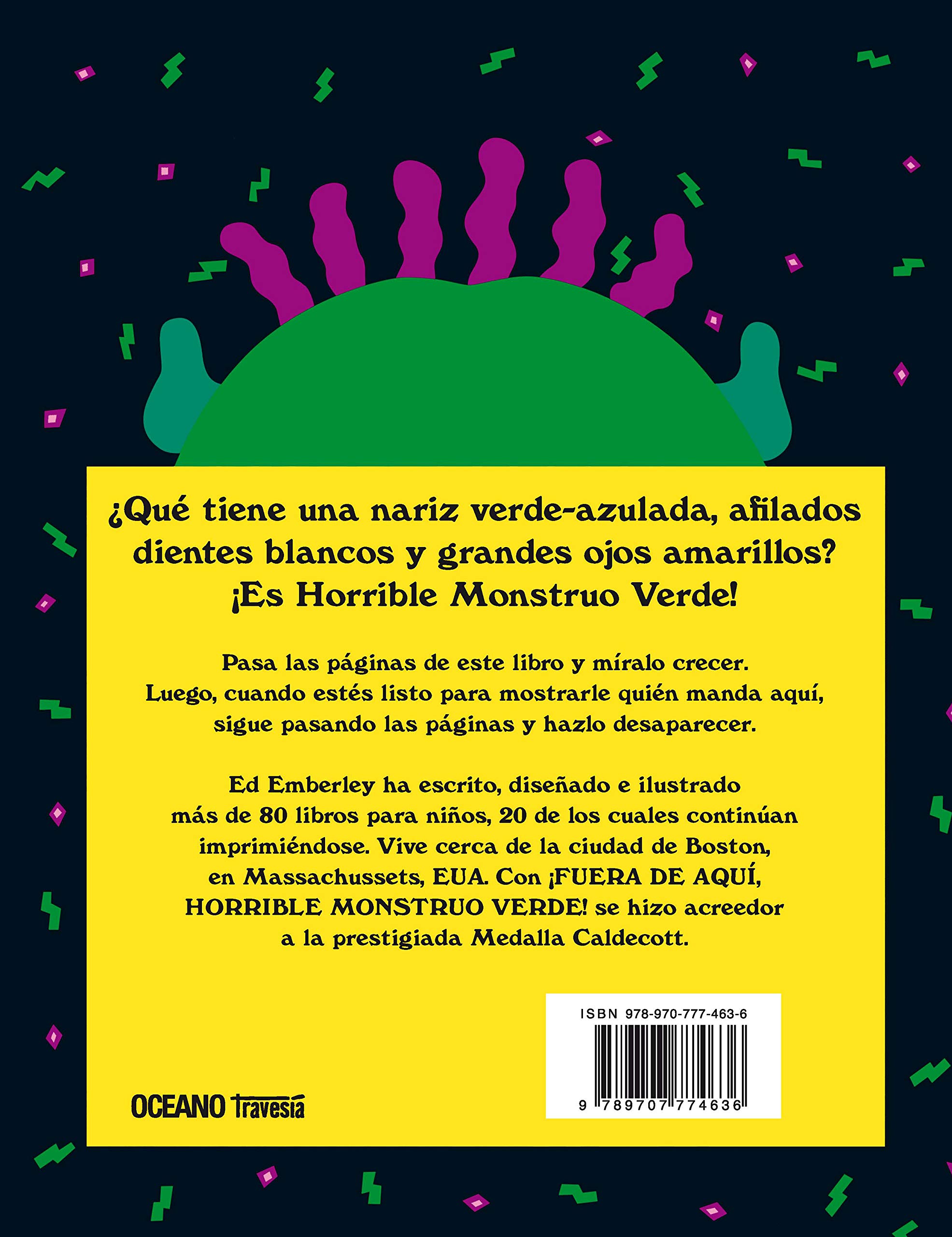 ¡Fuera de aquí, horrible monstruo verde! (Primeras travesías) (Spanish Edition)