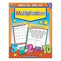 Fun Express Write On Wipe Off Multiplication Book - Educational - 1 Piece