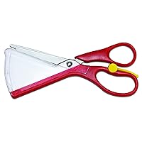 The Pencil Grip Ultra Safe Scissor, Kids Scissors, Training Scissors, Red Safety Scissors - TPG-34001