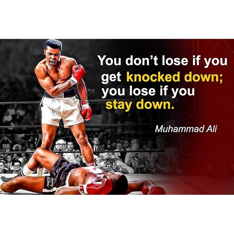 Mua Muhammad Ali Poster Quote Boxing Black History Month Posters ...