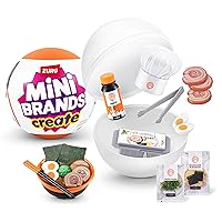 Create MasterChef Series 1 Capsule by ZURU- Real Miniature MasterChef Creations Collectible Toy, Capsules of Mystery MasterChef Food Items and Accessories, for Kids, Teens, and Adults