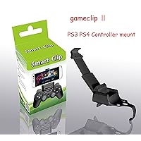 Herobig®PS3 Android SmartPhone Game Clip Mount Holder for PlayStation 3 Dualshock Controller - Best Clamp Stand Bracket for Samsung Galaxy S6 S5 S4 Note 4 3 Sony Xperia Z3 Z2 HTC