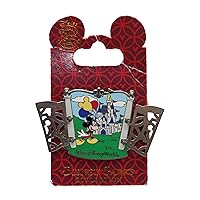 Pin #93672: WDW - Castle Gates - Mickey Mouse